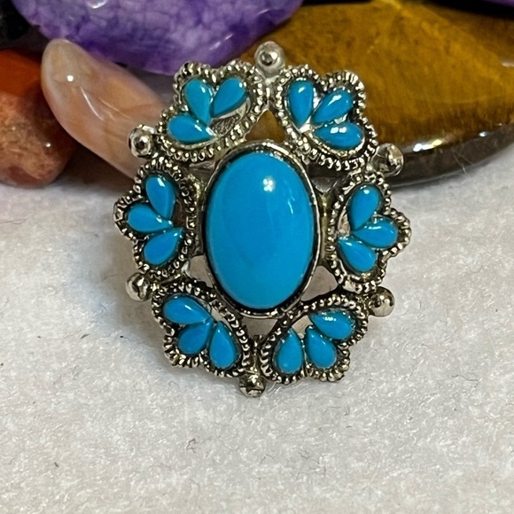 Turquoise Fashion Ring - Picture 1 of 10